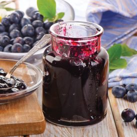 Spiced Blueberry Jam Recipe Image
